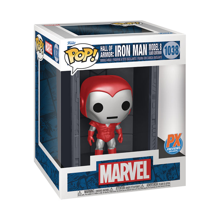 POP DELUXE MARVEL HALL OF ARMOR SILVER CENTURION PX VINYL FIGURE