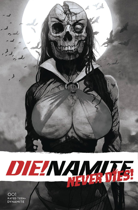 DIE!NAMITE NEVER DIES #1 CVR I 25 COPY INCV SUYDAM B&W