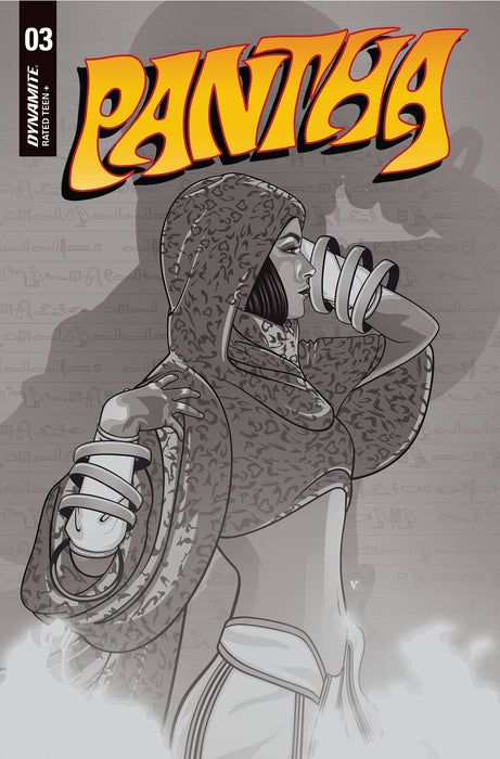 PANTHA #3 CVR H 20 COPY INCV ASEO B&W