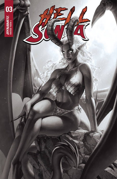 HELL SONJA #3 CVR G 15 COPY INCV YOON B&W