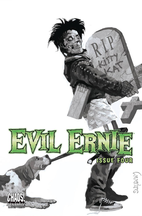 EVIL ERNIE #4 CVR D 20 COPY INCV SUYDAM B&W