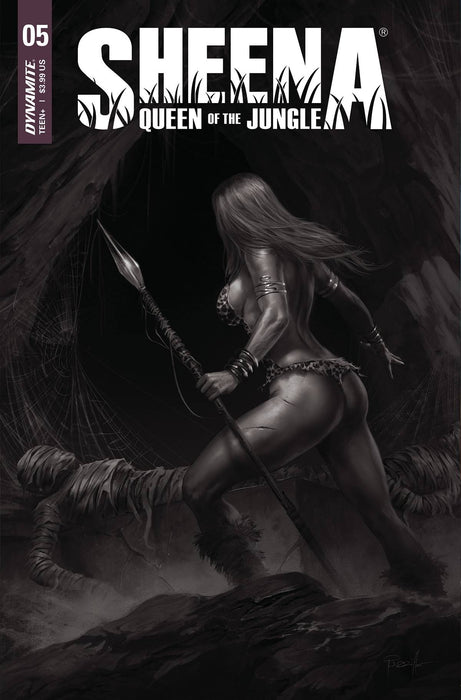 SHEENA QUEEN JUNGLE #5 CVR H 25 COPY INCV PARRILLO B&W