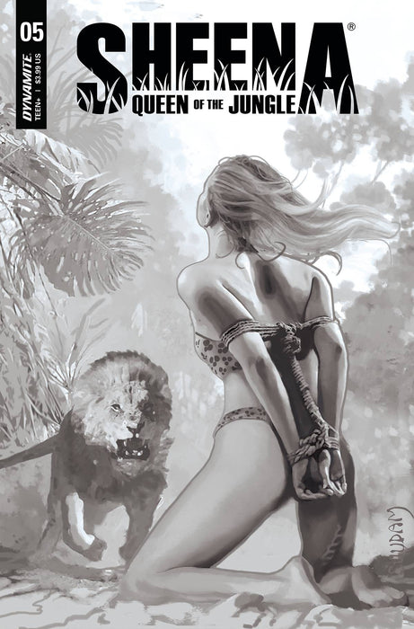 SHEENA QUEEN JUNGLE #5 CVR I 30 COPY INCV SUYDAM B&W