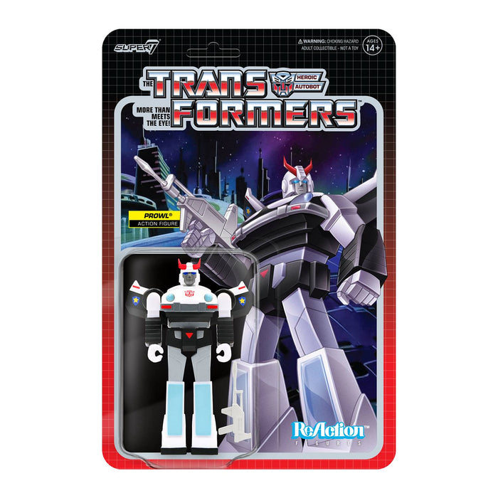 TRANSFORMERS PROWL W5 REACTION FIG