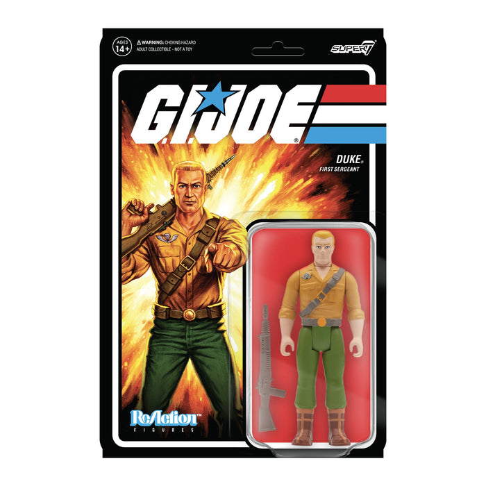 G.I. JOE WAVE 2 DUKE REACTION FIGURE