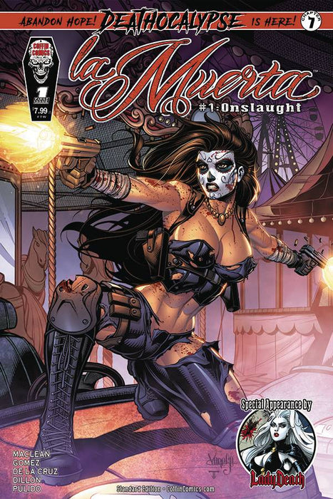 LA MUERTA ONSLAUGHT ONESHOT CVR A VARESE STANDARD (Signed by Brian Pulido)