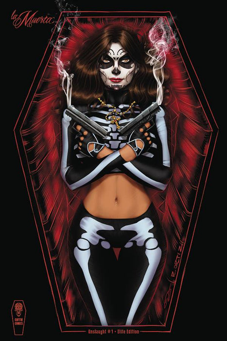 LA MUERTA ONSLAUGHT ONESHOT CVR E 10 COPY ORTIZ INCV