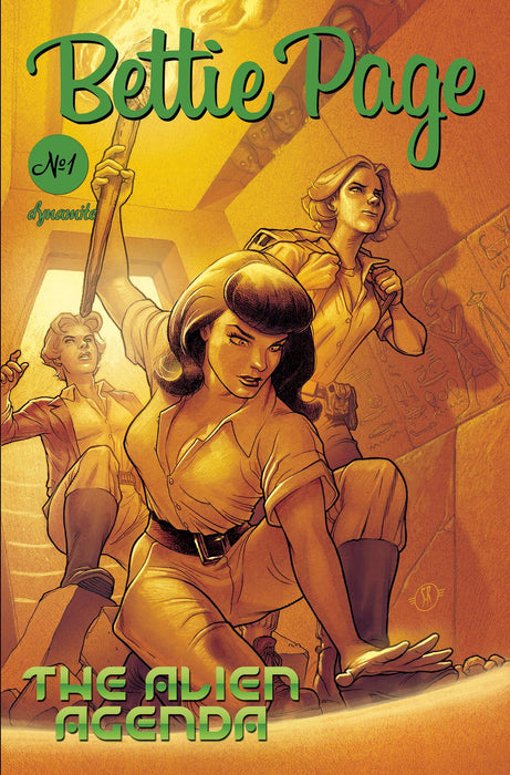 BETTIE PAGE ALIEN AGENDA #2 CVR C ROUX