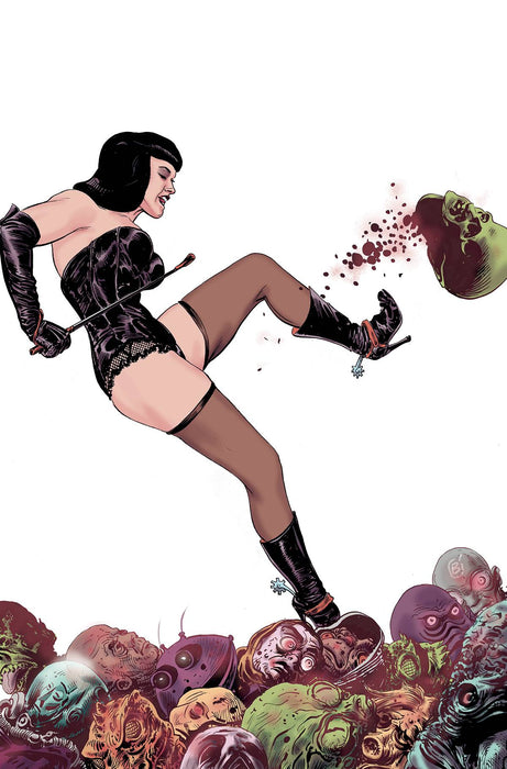 BETTIE PAGE ALIEN AGENDA #2 CVR H 25 COPY INCV BROXTON VIRGI