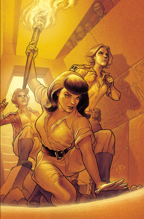 BETTIE PAGE ALIEN AGENDA #2 CVR I 30 COPY INCV ROUX VIRGIN