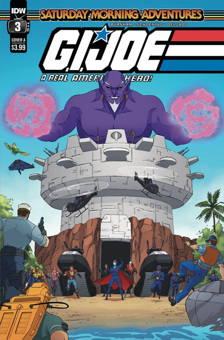 GI JOE SATURDAY MORNING ADVENTURES #3 (OF 4) CVR A SCHOENING