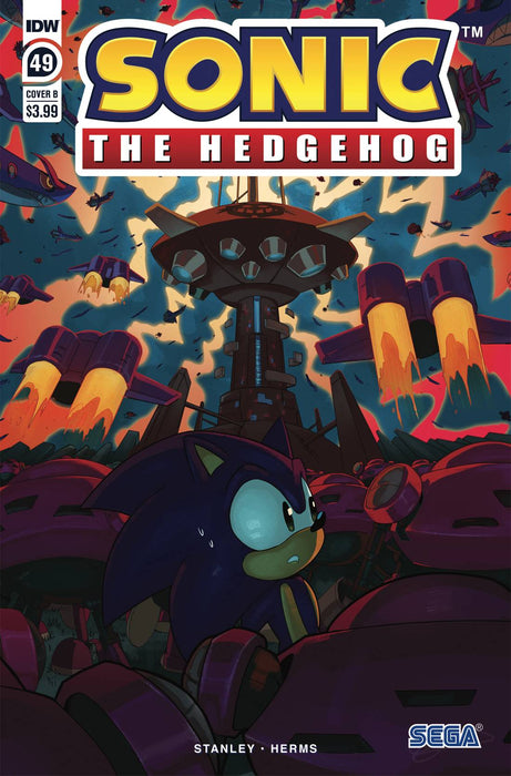 SONIC THE HEDGEHOG #49 CVR B GIGI DUTREIX