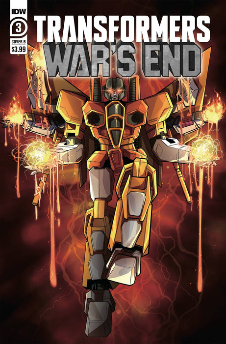 TRANSFORMERS WARS END #3 (OF 4) CVR B MARGEVICH