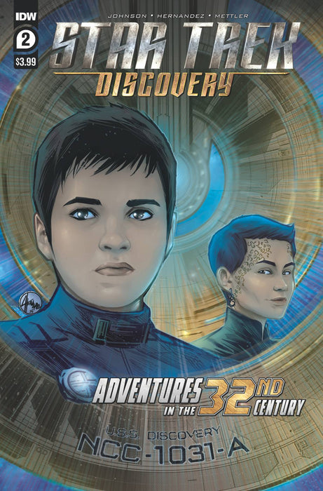 STAR TREK DISCOVERY ADV IN 32ND CENTURY #2 (OF 4) CVR A HERN