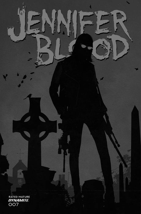 JENNIFER BLOOD #7 CVR F 10 COPY INCV BRADSTREET B&W