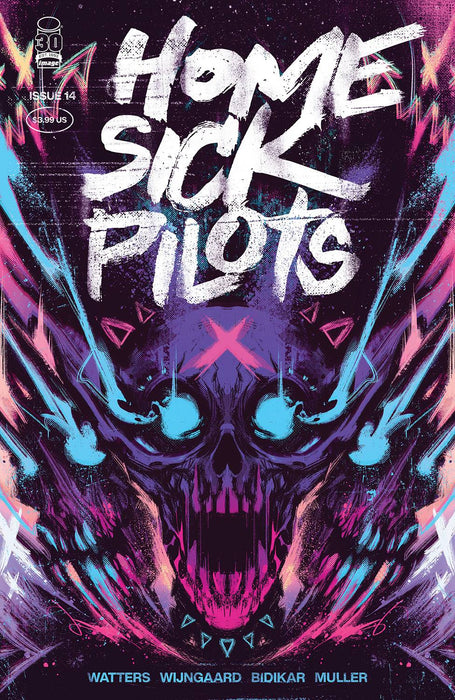 HOME SICK PILOTS #14 CVR A WIJNGAARD (Signed by Dan Watters & Caspar Wijnigaard)