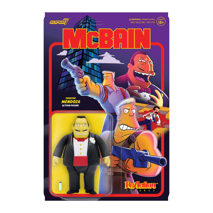 SIMPSONS W1 MCBAIN MENDOZA REACTION FIG (Net)