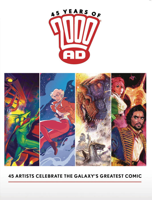 45 YEARS OF 2000 AD ANNI ART BOOK HC (MR)