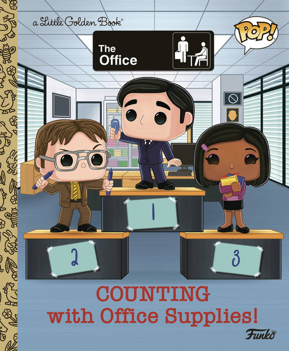FUNKO COUNTING WITH OFFICE SUPPLIES LITTLE GOLDEN BOOK (C: 0