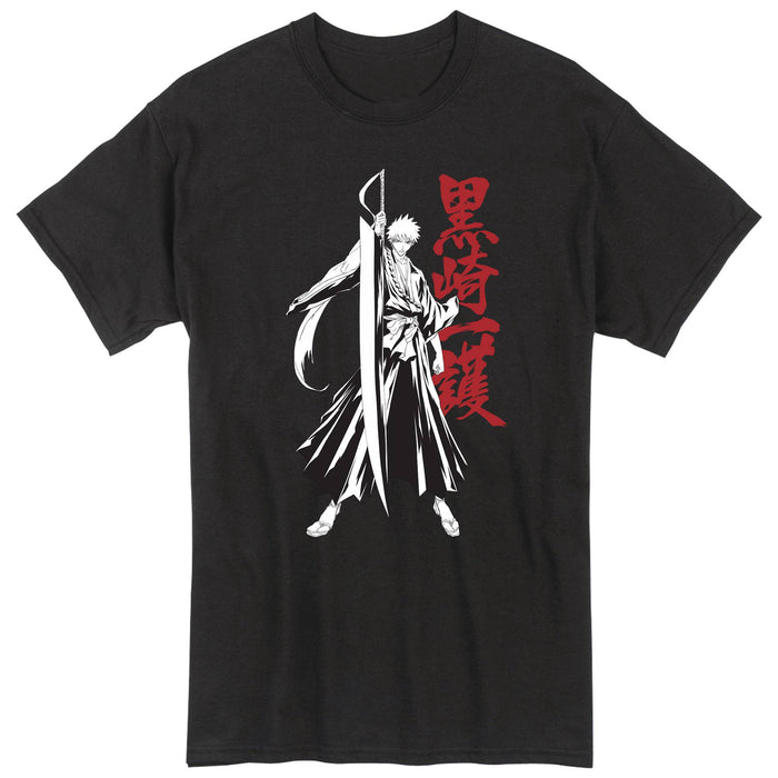 BLEACH ICHIGO BLK T/S MED