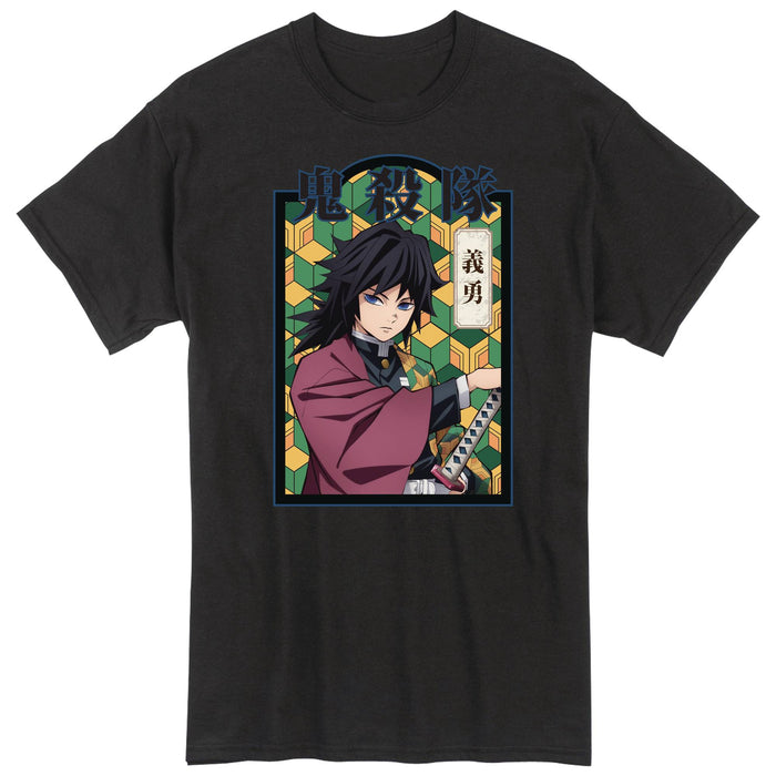 DEMON SLAYER GIYU BLK T/S XXL