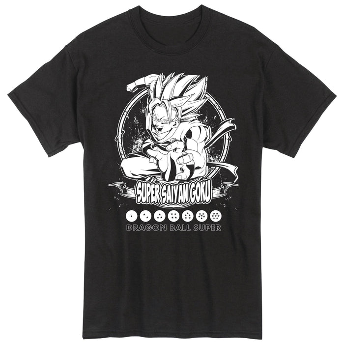 DRAGON BALL SUPER SS GOKU BLK T/S SM