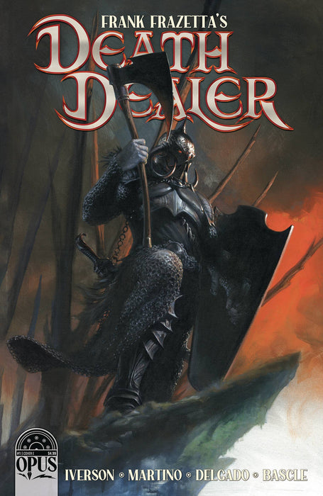 FRANK FRAZETTA DEATH DEALER #1 CVR E 15 COPY INCV DELLOTTO