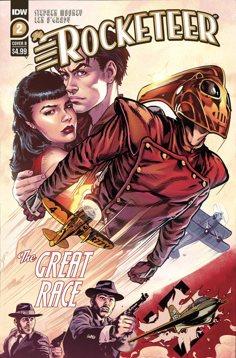 ROCKETEER THE GREAT RACE #2 (OF 4) CVR B STEPHEN MOONEY