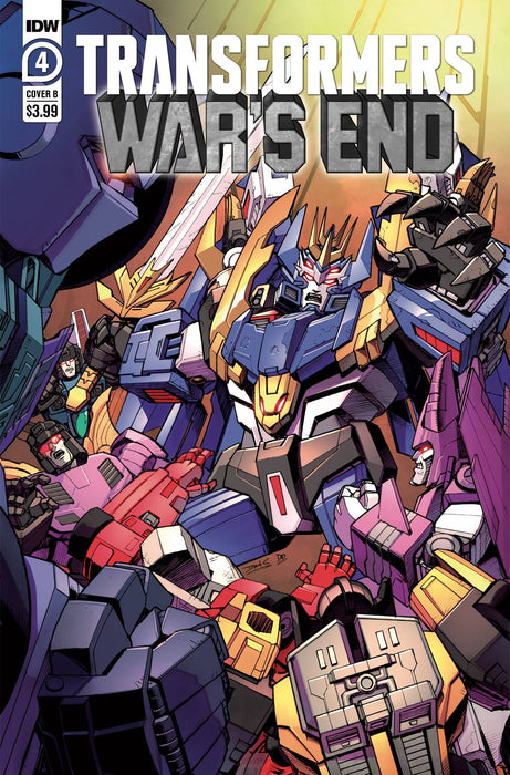 TRANSFORMERS WARS END #4 (OF 4) CVR B MURPHY