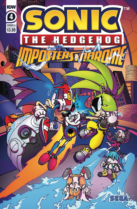 SONIC HEDGEHOG IMPOSTER SYNDROME #4 (OF 4) CVR A FONSECA (C: