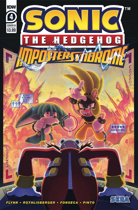 SONIC HEDGEHOG IMPOSTER SYNDROME #4 (OF 4) CVR B SKELLY (C: