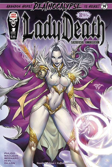 LADY DEATH SACRIFICIAL ANNIHILATION #1 (OF 2) Comic Shop Standard Edition