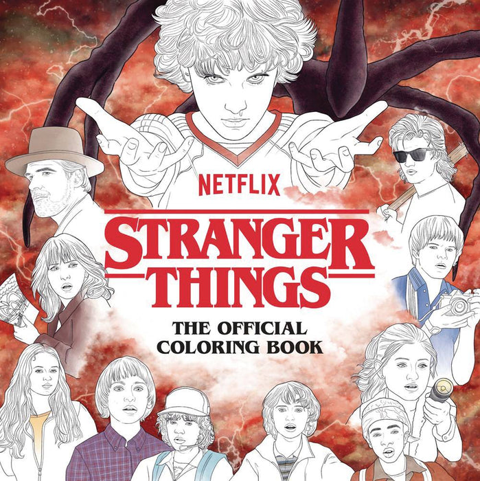 STRANGER THINGS OFFICIAL COLORING BOOK (C: 0-1-0)