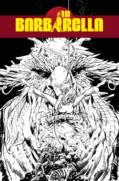 BARBARELLA #10 CVR F 10 COPY INCV GUICE B&W