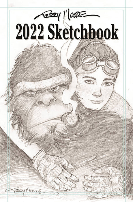 TERRY MOORE 2022 SKETCHBOOK (C: 0-1-1)