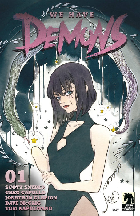 WE HAVE DEMONS #1 (OF 3) CVR E 1:50 signed by Scott Snyder and Greg Capullo