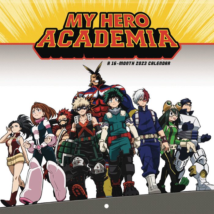 MY HERO ACADEMIA 2023 WALL CALENDAR (C: 1-1-1)