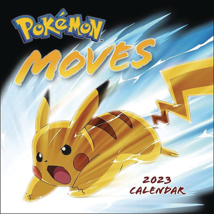 POKEMON MOVES 2023 WALL CALENDAR (C: 0-1-1)