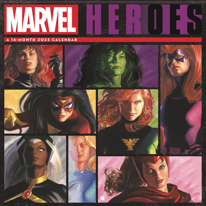 MARVEL HER OES 2023 WALL CALENDAR (C: 1-1-1)