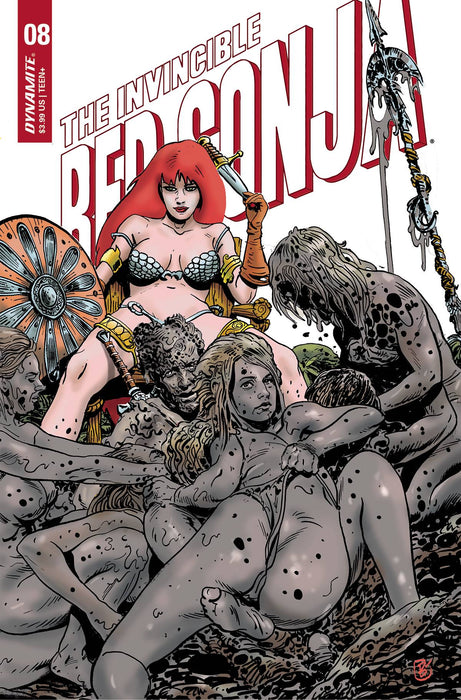 INVINCIBLE RED SONJA #8 CVR Q FOC BROXTON RISQUE
