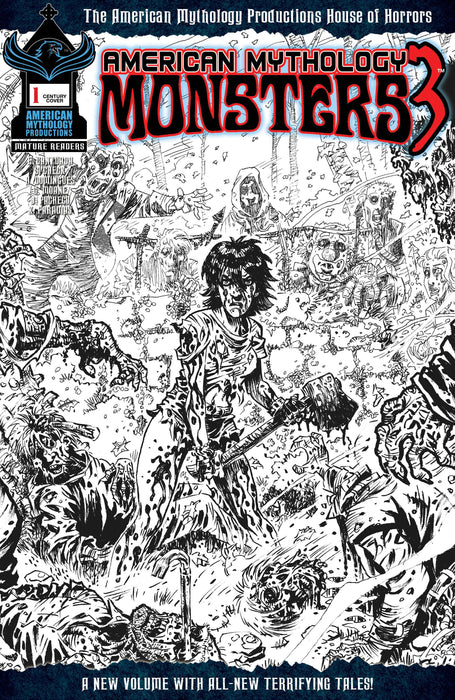 AMERICAN MYTHOLOGY MONSTERS VOL 3 #1 CVR C CENTURY 1/100 VAR