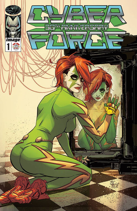 CYBERFORCE #1 30TH ANNV ED CVR B PETRAITES (Net) (NOTE