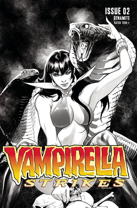 VAMPIRELLA STRIKES #2 CVR H 20 COPY INCV SEGOVIA B&W