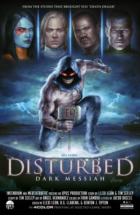 DISTURBED DARK MESSIAH #3 (OF 5) CVR B 5 COPY INCV ALESSIO