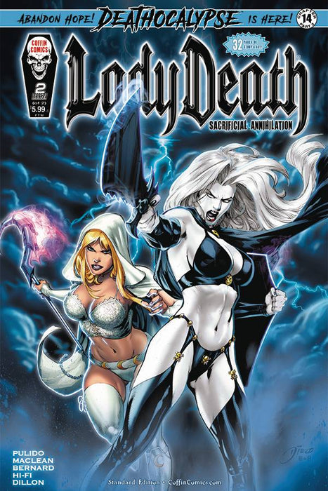 LADY DEATH SACRIFICIAL ANNIHILATION #2 (OF 2) Comic Shop Standard Edition
