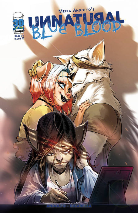 UNNATURAL BLUE BLOOD #3 (OF 10) CVR A ANDOLFO