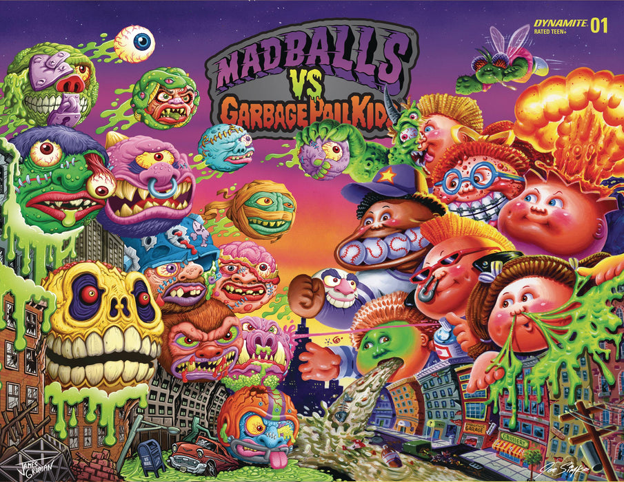 MADBALLS VS GARBAGE PAIL KIDS #1 CVR E 10 COPY INCV SIMKO &