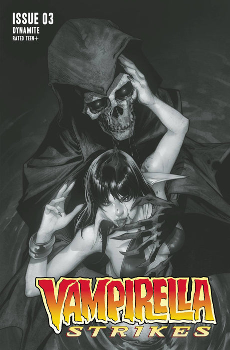 VAMPIRELLA STRIKES #3 CVR H 20 COPY INCV SEGOVIA B&W