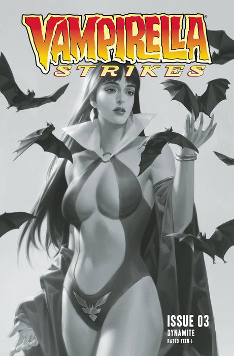 VAMPIRELLA STRIKES #3 CVR I 25 COPY INCV YOON B&W