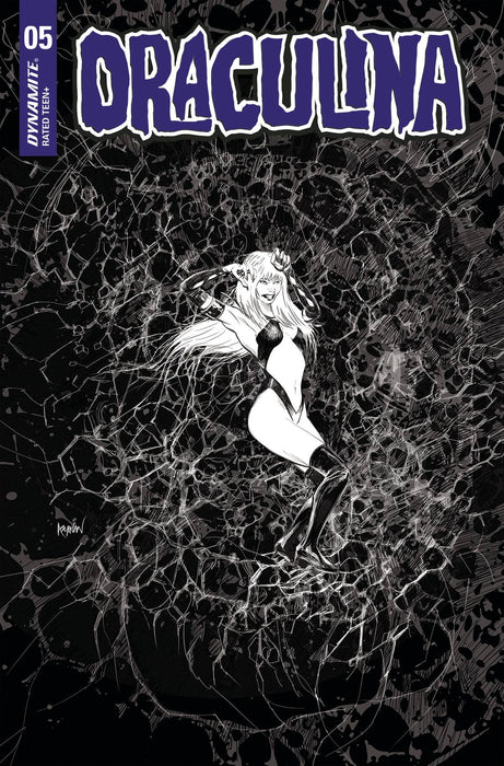 DRACULINA #5 CVR F 10 COPY INCV KAYANAN B&W